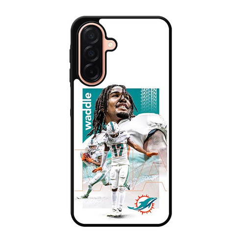 Jaylen Waddle Miami Dolphins Samsung Galaxy A26 5G Case