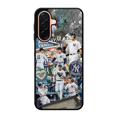 New York Yankees Aesthetic Collage Samsung Galaxy A26 5G Case