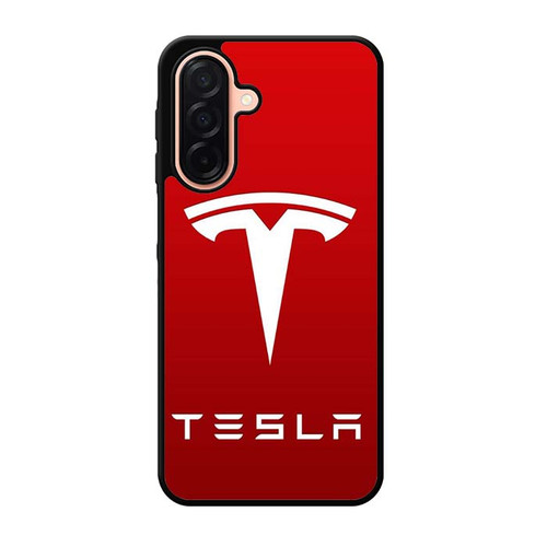 Tesla Silicon and Steel Samsung Galaxy A26 5G Case