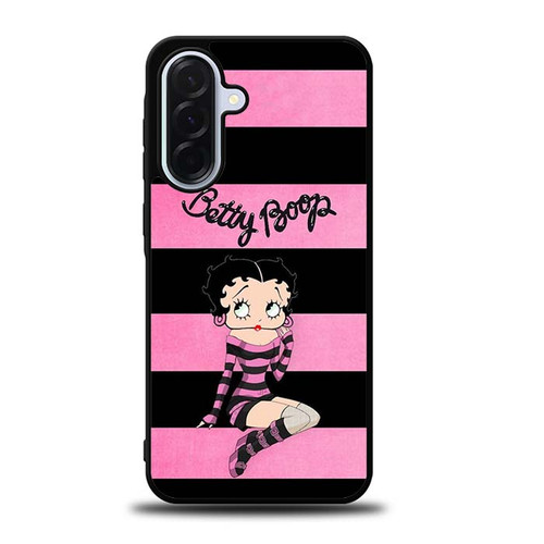 Betty Boop Rocker Boop Pink and Grit Samsung Galaxy A36 5G Case