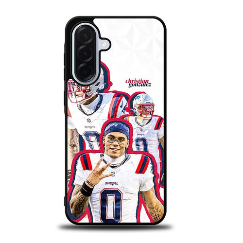 Christian Gonzalez New England Patriots 01 Samsung Galaxy A36 5G Case