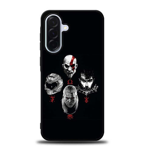 God of War Doom The Witcher Berserk Samsung Galaxy A36 5G Case