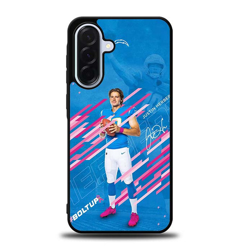 Justin Herbert Los Angeles Chargers 05 Samsung Galaxy A36 5G Case