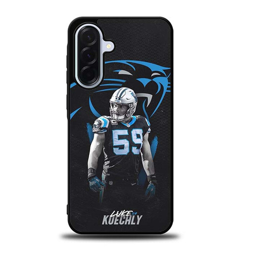 Luke Kuechly Carolina Panthers Samsung Galaxy A36 5G Case
