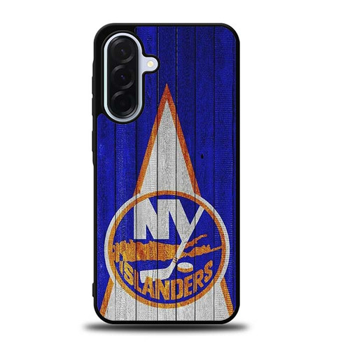 New York Islanders Wood Pattern Samsung Galaxy A36 5G Case