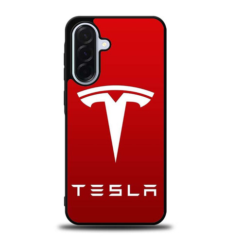 Tesla Silicon and Steel Samsung Galaxy A36 5G Case