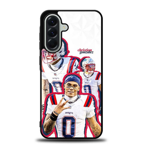 Christian Gonzalez New England Patriots 01 Samsung Galaxy A56 5G Case