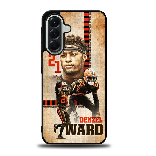 Denzel Ward Cleveland Browns Samsung Galaxy A56 5G Case