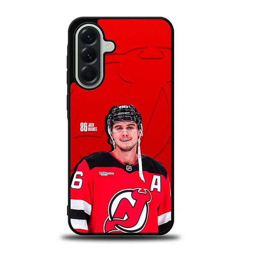 Jack Hughes New Jersey Devils Samsung Galaxy A56 5G Case