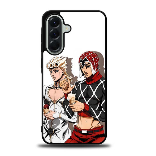 JoJos Bizarre Adventure Mista and Giorno Samsung Galaxy A56 5G Case