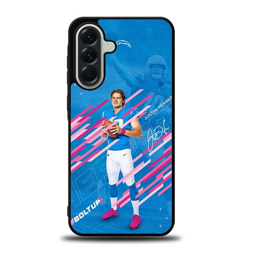 Justin Herbert Los Angeles Chargers 05 Samsung Galaxy A56 5G Case