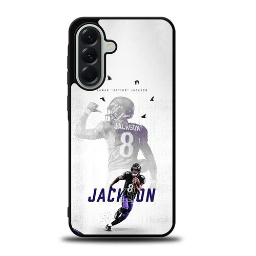 Lamar Jackson Baltimore Ravens 06 Samsung Galaxy A56 5G Case