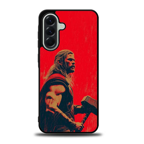 Thor Thunder in the Red Samsung Galaxy A56 5G Case