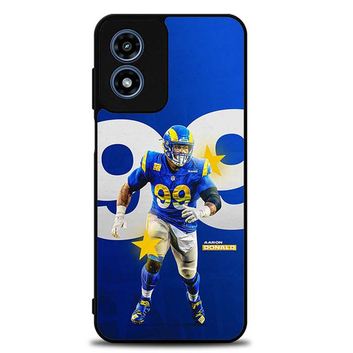 Aaron Donald Los Angeles Rams 04 Motorola Moto G Play 2024 Case