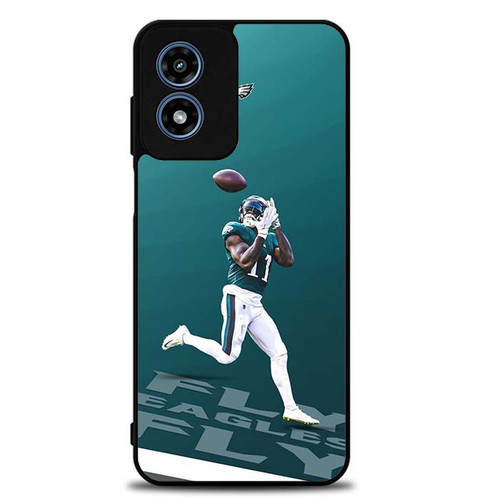 AJ Brown Philadelphia Eagles 01 Motorola Moto G Play 2024 Case