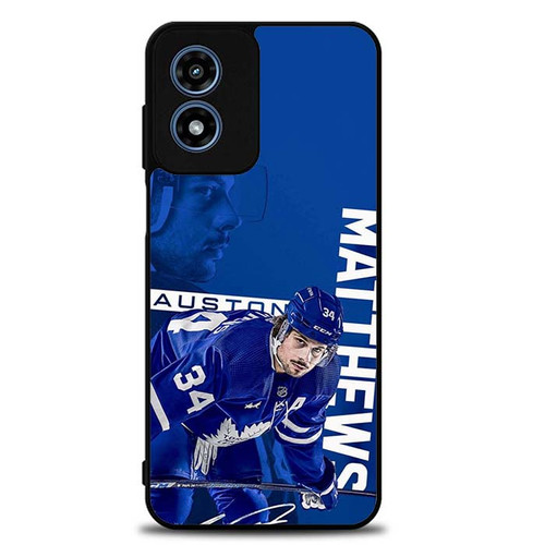 Auston Matthews the Toronto Maple Leafs Motorola Moto G Play 2024 Case