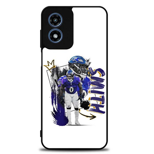 Baltimore Ravens Roquan Smith Motorola Moto G Play 2024 Case