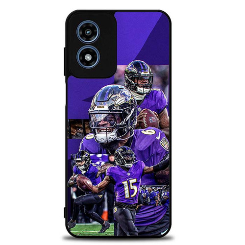 Baltimore Ravens The Purple Reign Motorola Moto G Play 2024 Case