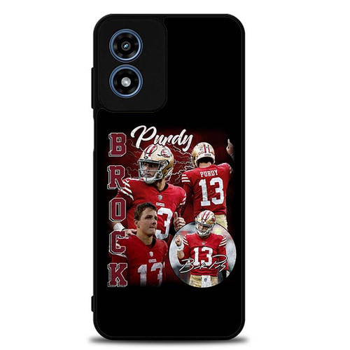 Brock Purdy San Francisco 49ers 03 Motorola Moto G Play 2024 Case
