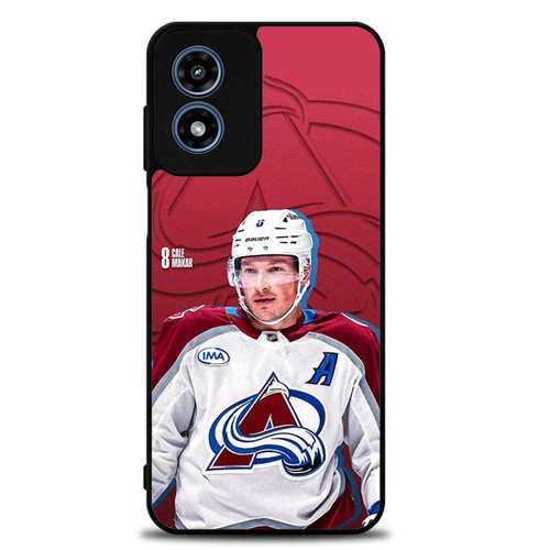 Cale Makar Colorado Avalanche Motorola Moto G Play 2024 Case