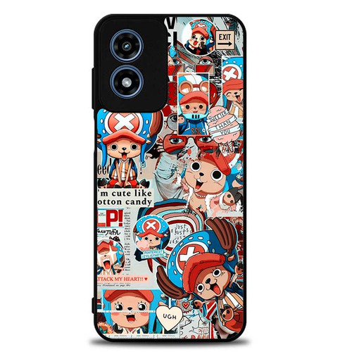 Choper One Piece Series Collage Motorola Moto G Play 2024 Case