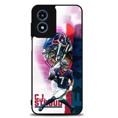 CJ Stroud Houston Texans 04 Motorola Moto G Play 2024 Case