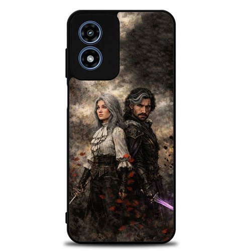 Clair Obscur Expedition 33 Maelle and Verso Motorola Moto G Play 2024 Case