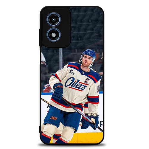 Connor Ingram Edmonton Oilers Motorola Moto G Play 2024 Case