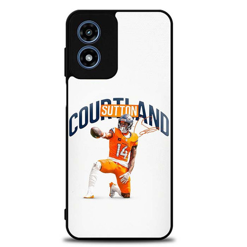 Courtland Sutton Denver Broncos 03 Motorola Moto G Play 2024 Case