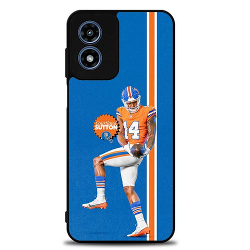 Courtland Sutton Denver Broncos 05 Motorola Moto G Play 2024 Case