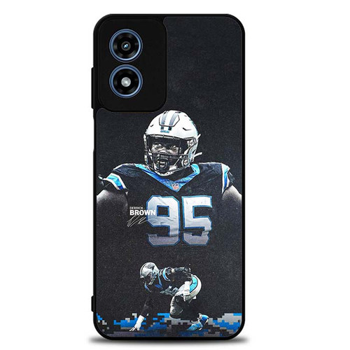 Derrick Brown Carolina Panthers 01 Motorola Moto G Play 2024 Case