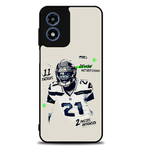 Devon Witherspoon Seattle Seahawks 02 Motorola Moto G Play 2024 Case