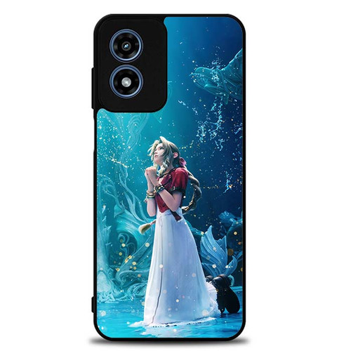 Final Fantasy VII Rebirth Aerith Motorola Moto G Play 2024 Case