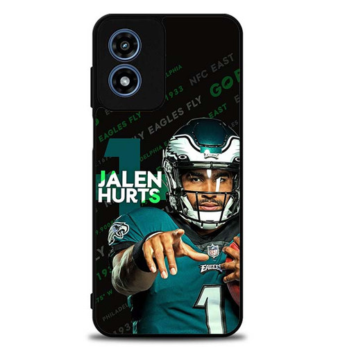 Jalen Hurts Philadelphia Eagles 02 Motorola Moto G Play 2024 Case