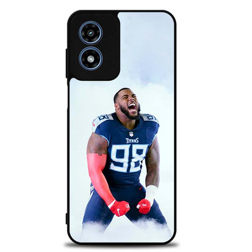 Jeffery Simmons Tennessee Titans 01 Motorola Moto G Play 2024 Case