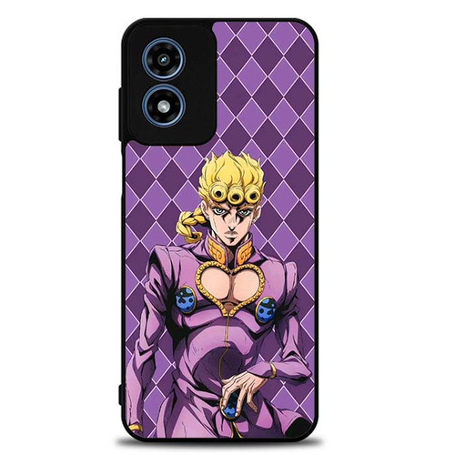 JoJos Bizarre Adventure Giorno Giovanna 02 Motorola Moto G Play 2024 Case