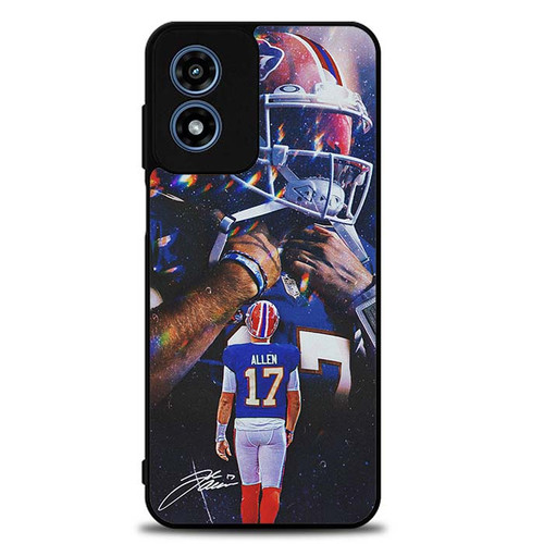 Josh Allen Buffalo Bills 05 Motorola Moto G Play 2024 Case