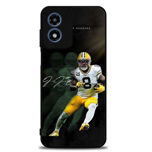 Josh Jacobs Green Bay Packers 03 Motorola Moto G Play 2024 Case