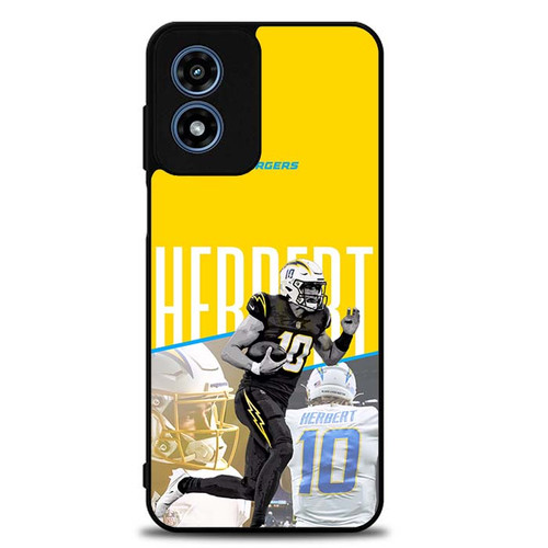Justin Herbert Los Angeles Chargers 06 Motorola Moto G Play 2024 Case
