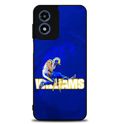 Kyren Williams Los Angeles Rams 01 Motorola Moto G Play 2024 Case