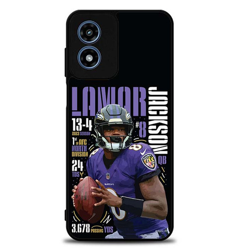 Lamar Jackson Baltimore Ravens 03 Motorola Moto G Play 2024 Case