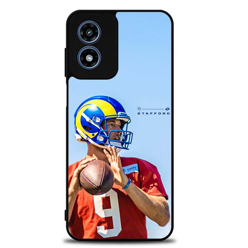 Matthew Stafford Los Angeles Rams 03 Motorola Moto G Play 2024 Case