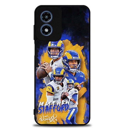Matthew Stafford The Rams Commander Motorola Moto G Play 2024 Case
