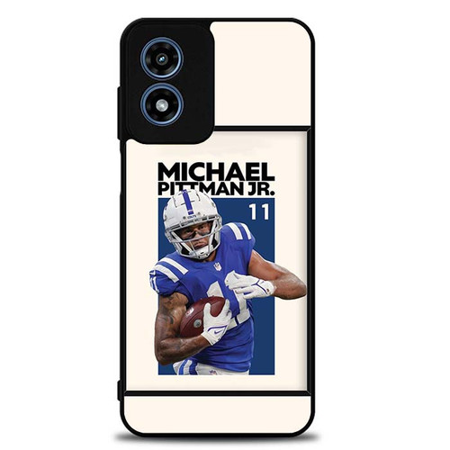 Michael Pittman Jr Indianapolis Colts 02 Motorola Moto G Play 2024 Case