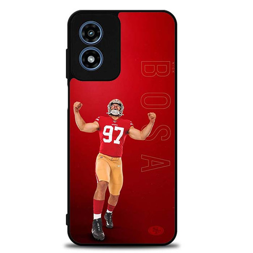 Nick Bosa San Francisco 49ers 01 Motorola Moto G Play 2024 Case