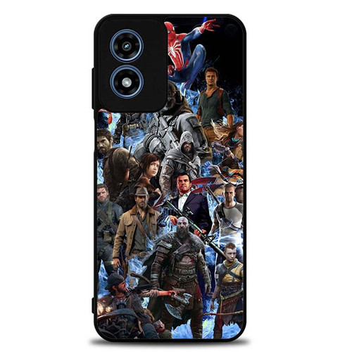 PlayStation icons Legends Unleashed Motorola Moto G Play 2024 Case