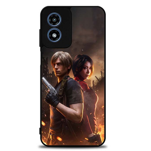 Residet Evil 4 Remake Ada and Leon Motorola Moto G Play 2024 Case