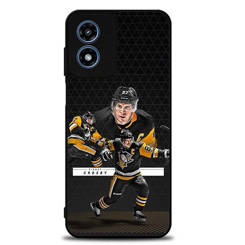 Sidney Crosby Pittsburgh Penguins 02 Motorola Moto G Play 2024 Case