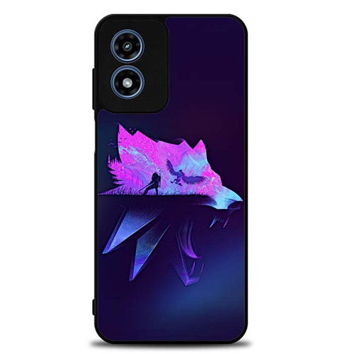 The Witcher 3 Wild Hunt Wolf School medallion Motorola Moto G Play 2024 Case