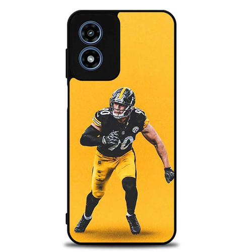 TJ Watt Pittsburgh Steelers 04 Motorola Moto G Play 2024 Case